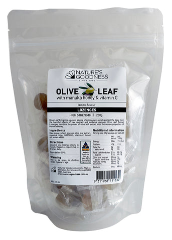 OLIVE LEAF Lozenges 200g Sachet