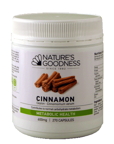 CINNAMON 600mg 270 Capsules