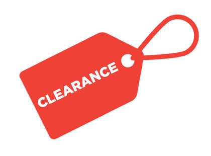 CLEARANCE SALE WHILE STOCKS LAST