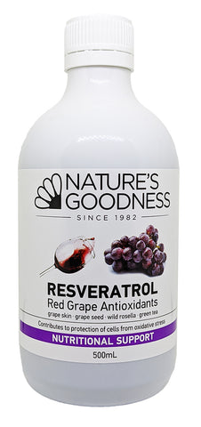 RESVERATROL Red Grape Antioxidants 500ml