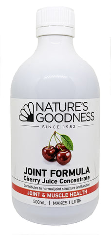 CHERRY JUICE CONCENTRATE Joint Formula 500ml/1L